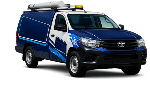 Service van parked on a Campsie street